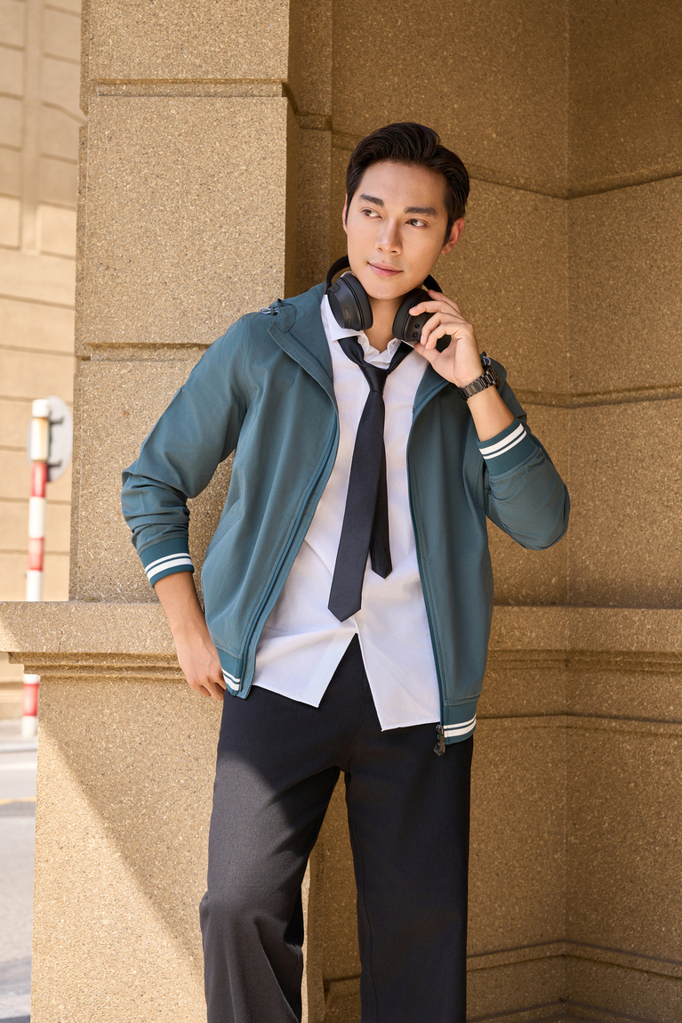Ảnh của Áo Jacket 1 lớp nam 228JM22087